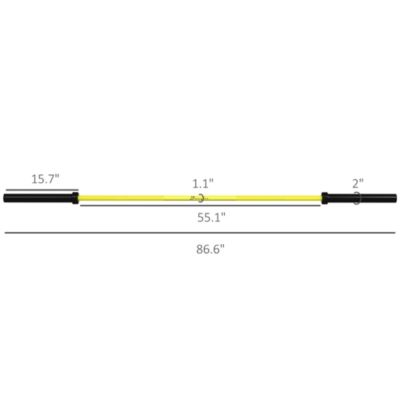 Olympic Weight Bar, 1500lbs Weight Capacity,