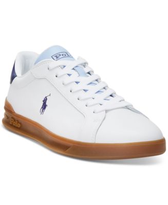 Polo Ralph Lauren Men's Heritage Court II Leather Lace-Up Sneakers