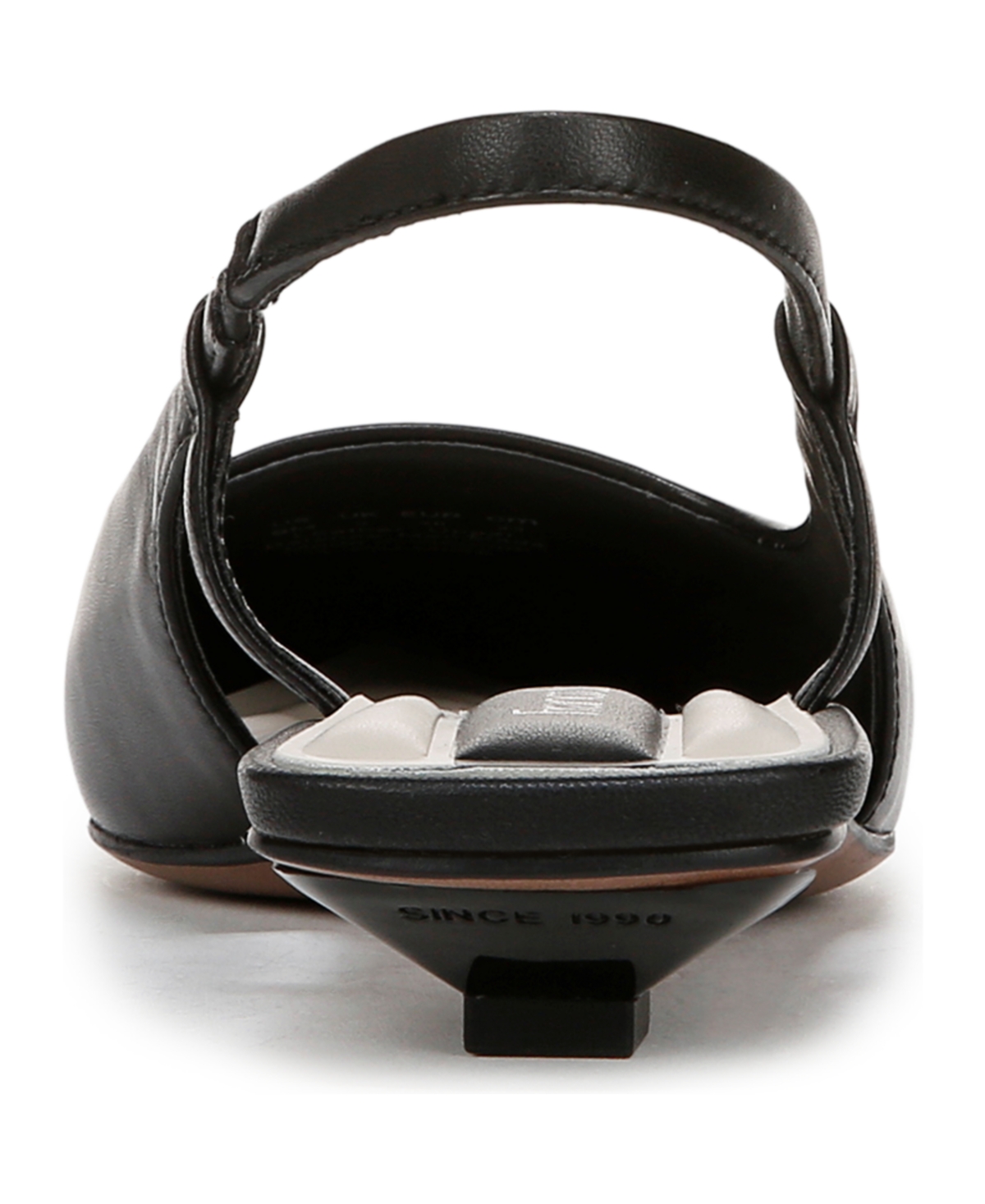 Franco Sarto Women's Palmira Pointed Toe Slingback Pumps In Black Leather