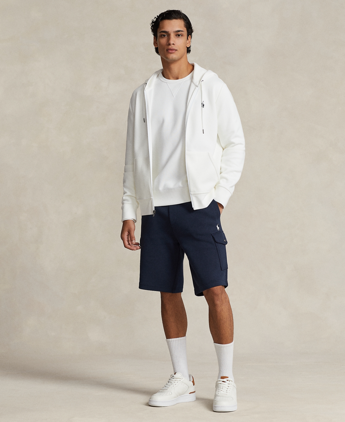 Polo Ralph Lauren Men's Double-Knit Full-Zip Hoodie