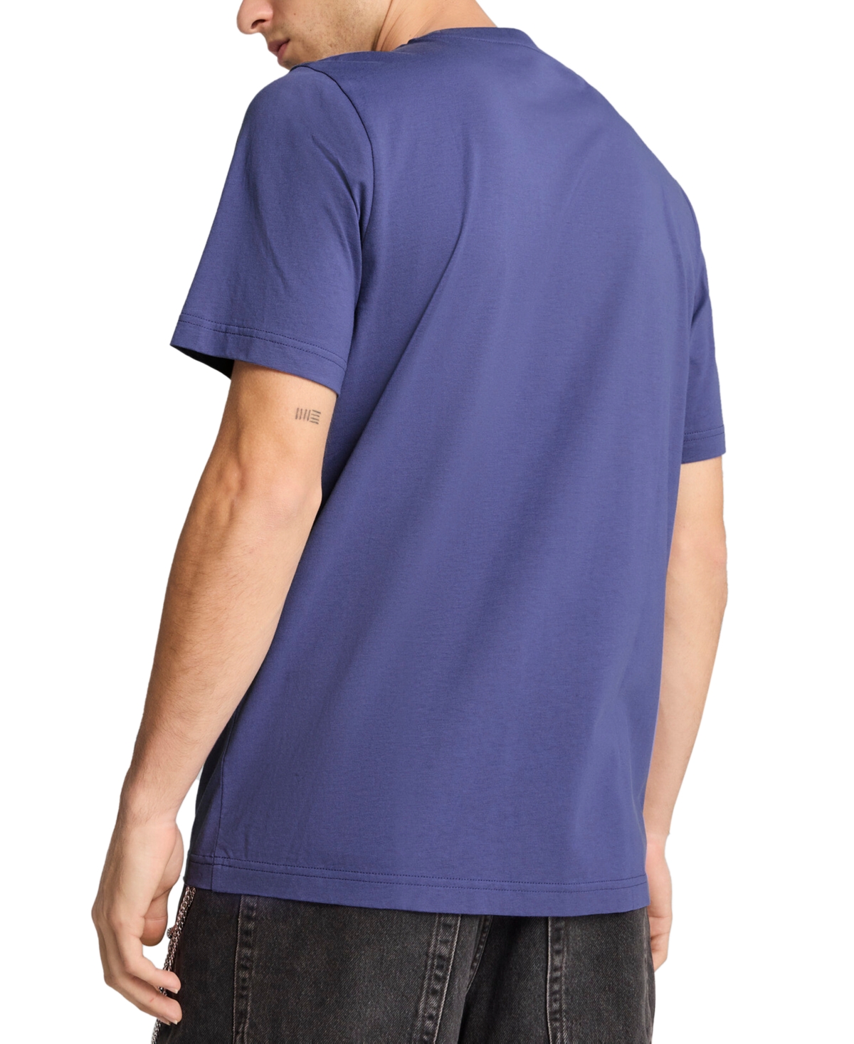 Puma Men's Essential Small Logo T-shirt In Blue