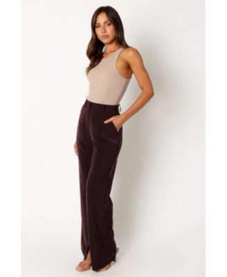 Women's Neveah Silky Wide Leg Trousers
