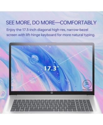 Essential 17.3" Daily Traditional Laptop Intel Core i7 1355U 8GB RAM Intel Iris Xe Graphics 512GB SSD Storage Windows 11 Home FHD 60Hz