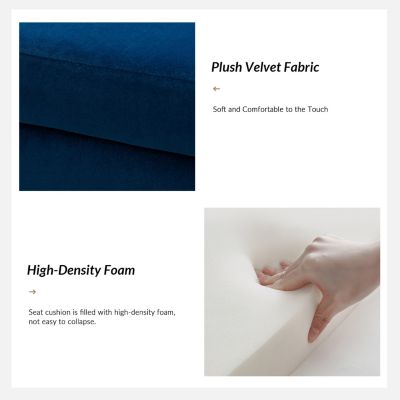 Christoph Upholstered Flip Top Storage Bench with Metal Legs