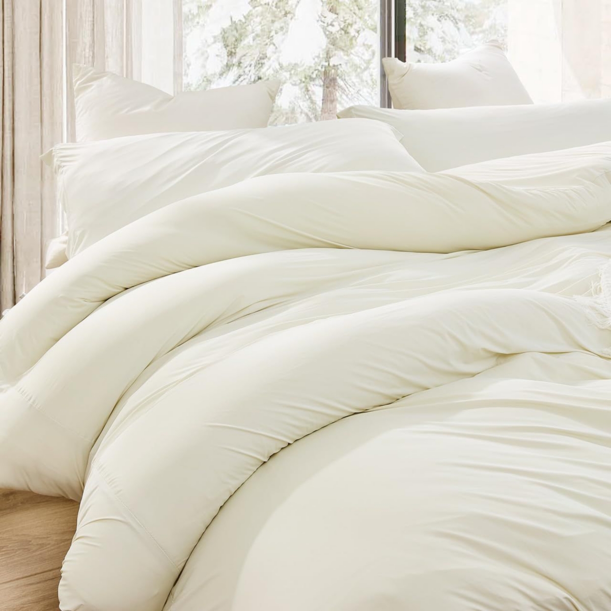 Look At This Thicky - Coma Inducer Oversized Comforter Set - Extra Thicky - Creamy Elephant