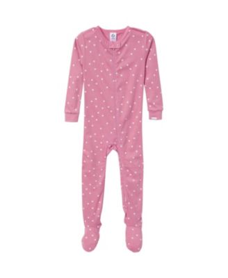 Baby Girls' Snug Fit Footed Pajamas, 2-Pack, Dogs
