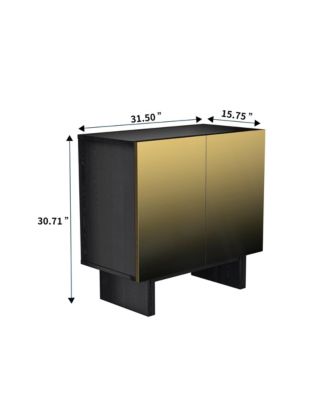 2-Door Accent Cabinet for Dining Room