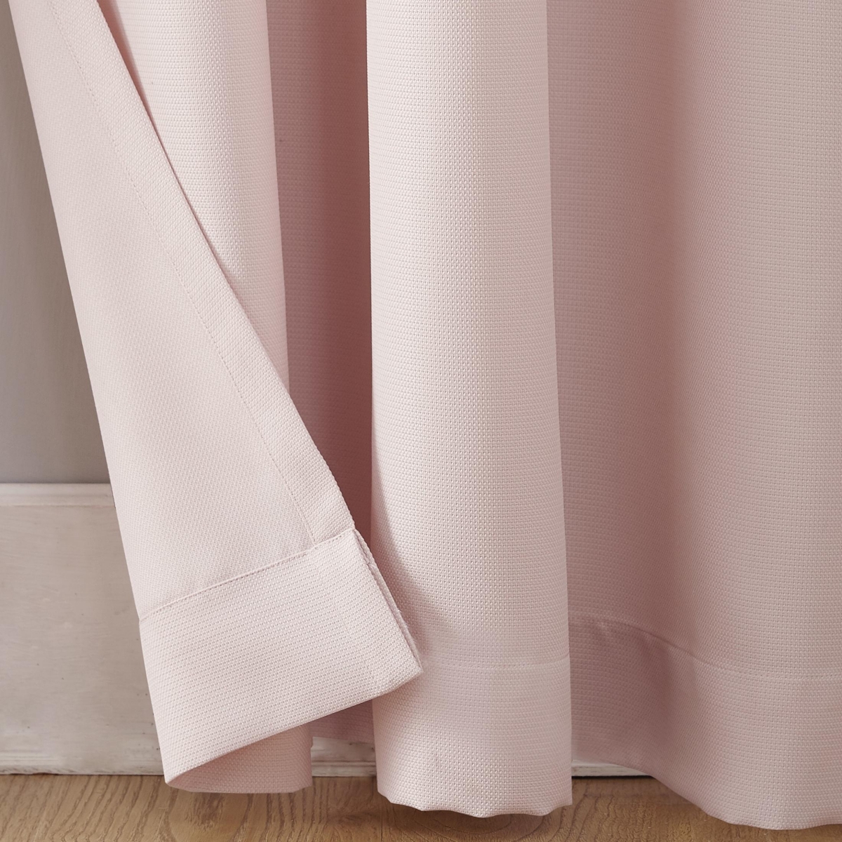 Valerie Heathered Texture Semi-Sheer Grommet Curtain Panel