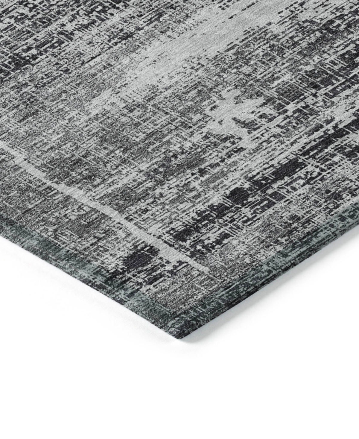 Addison Chantille Machine Washable Acn747 3'x5' Area Rug In Black