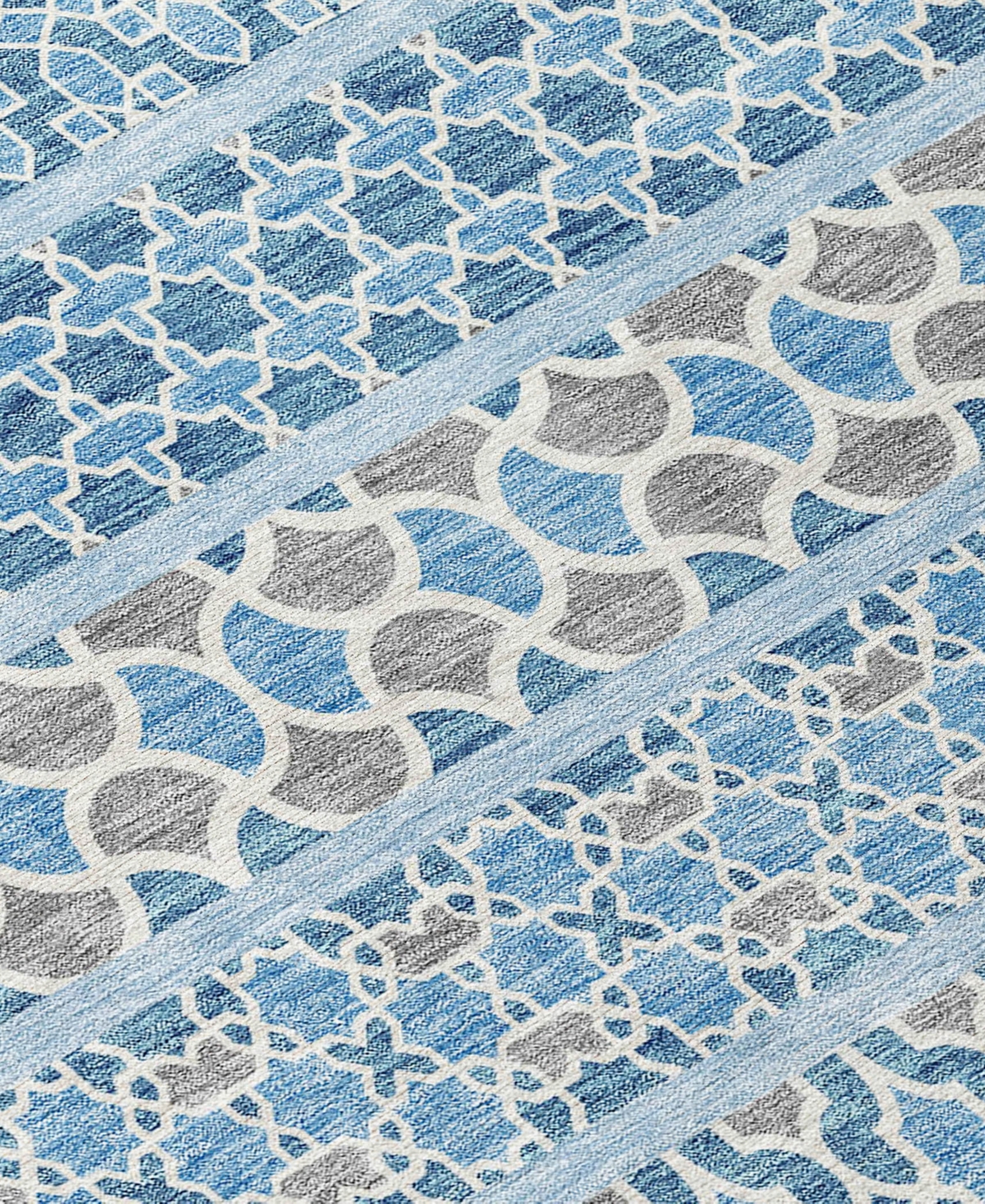 Addison Chantille Machine Washable Acn726 2'6"x3'10" Area Rug In Mist