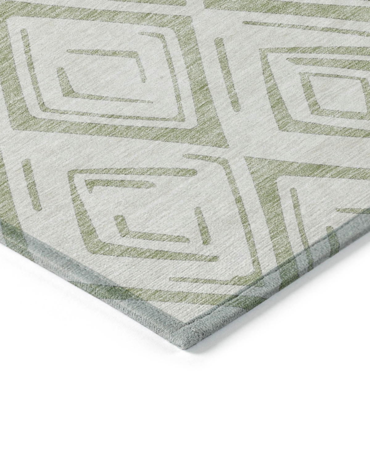 Addison Chantille Acn737 2'3"x7'6" Runner Area Rug In Sage