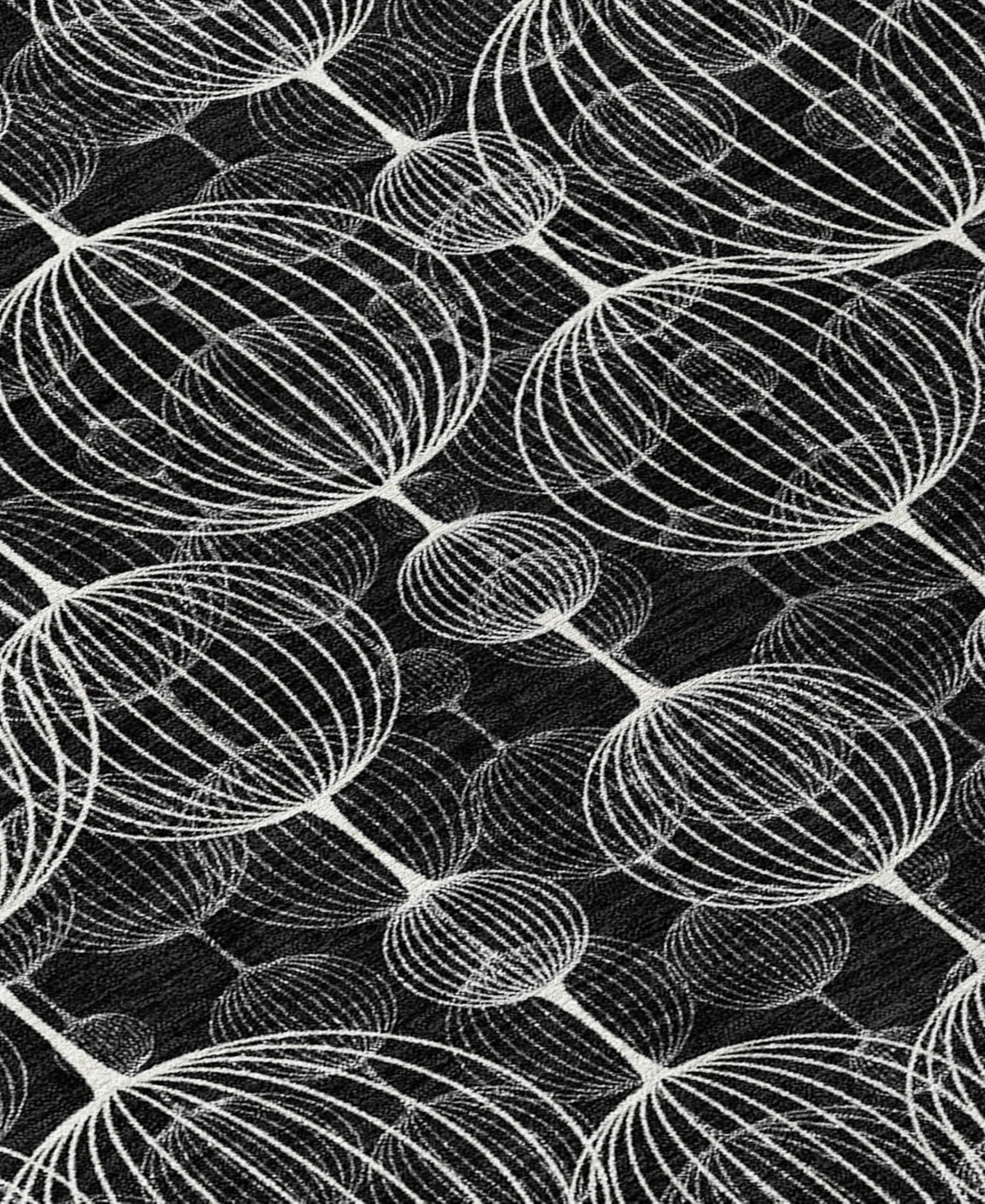 Addison Chantille Machine Washable Acn732 2'3"x7'6" Runner Area Rug In Black