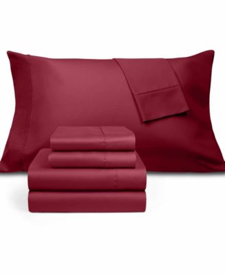 Brookline 1400 Thread Count 6 Pc. Sheet Set, Queen, Exclusively at Macy’s