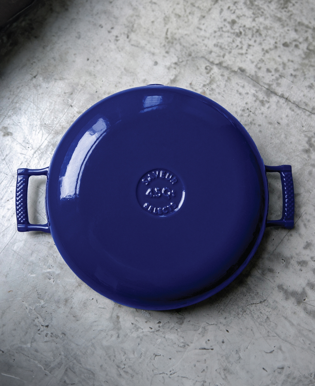 Voyage Series Qt Enameled Cast Iron Braiser, Dutch Oven with Stainless Steel Lid