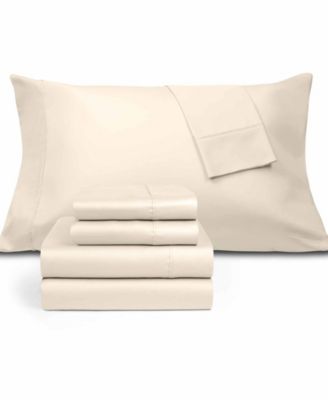 CALVIN KLEIN buy IVORY STRIPE ON IVORY QUEEN SHEET SET