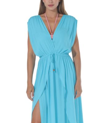 Front-Slit Cover-Up Dress