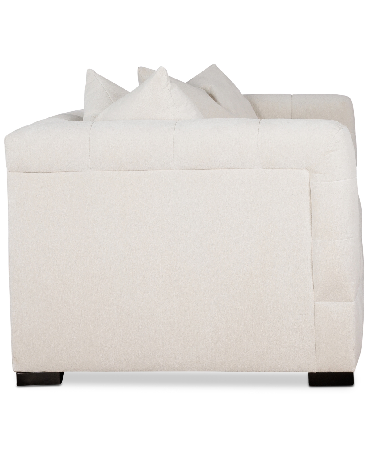 Macy's Elbeth Fabric Estate Sofa, Exclusively At  In Alabaster