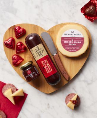 Valentine's Day Charcuterie Board Gift Set, 9 Piece