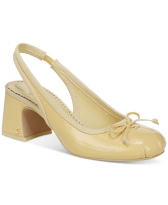 Circus NY by Sam Edelman Diane Slingback Block-Heel Ballet Pumps - Macy's 