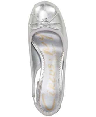 Women's Diane Slingback Block-Heel Ballet Pumps