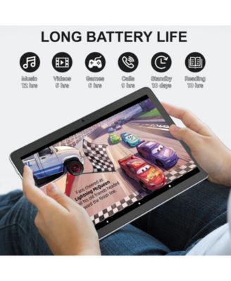 A1 10"Android Tablet With Docking Keyboard - 128GB  with 50 Disney E-Books and 30 Video Books