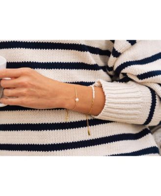 Fresh Water Pearl Bolo Bracelet