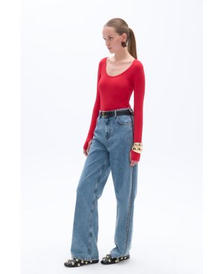 Women's Crew Neck Bodysuit