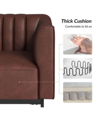 Benjamin Industry 30" Wide Chair with Solid Back