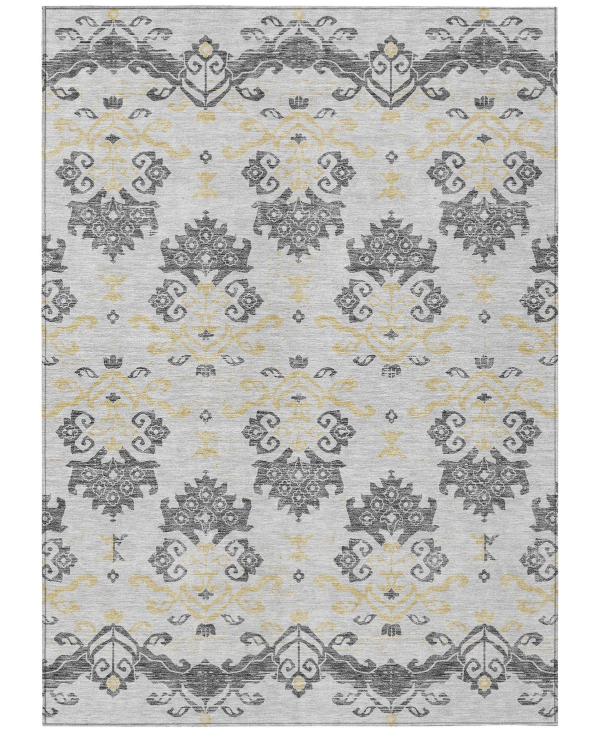Addison Chantille Acn759 8'x10' Area Rug In Charcoal