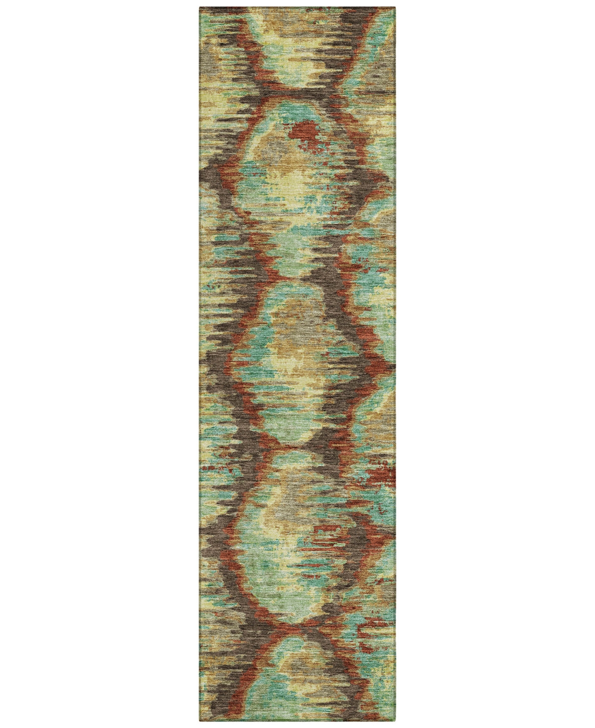 Addison Chantille Acn767 2'3"x7'6" Runner Area Rug In Cocoa