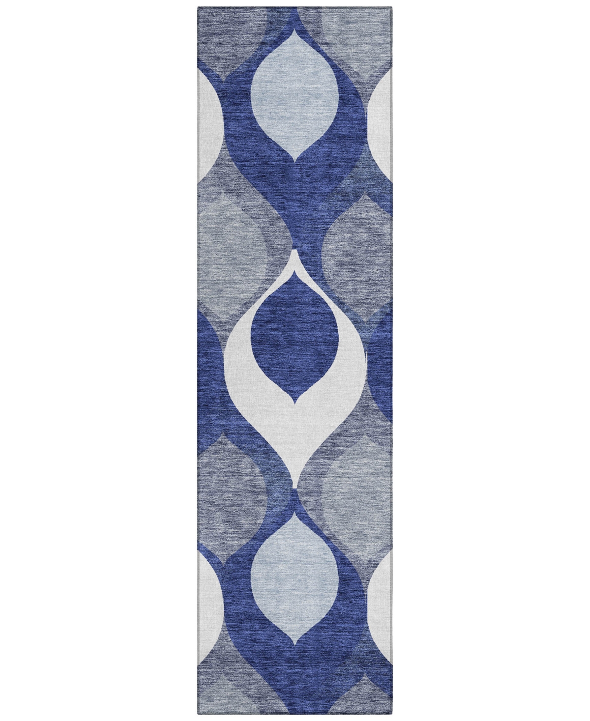 Addison Chantille Acn749 2'3"x7'6" Runner Area Rug In Navy