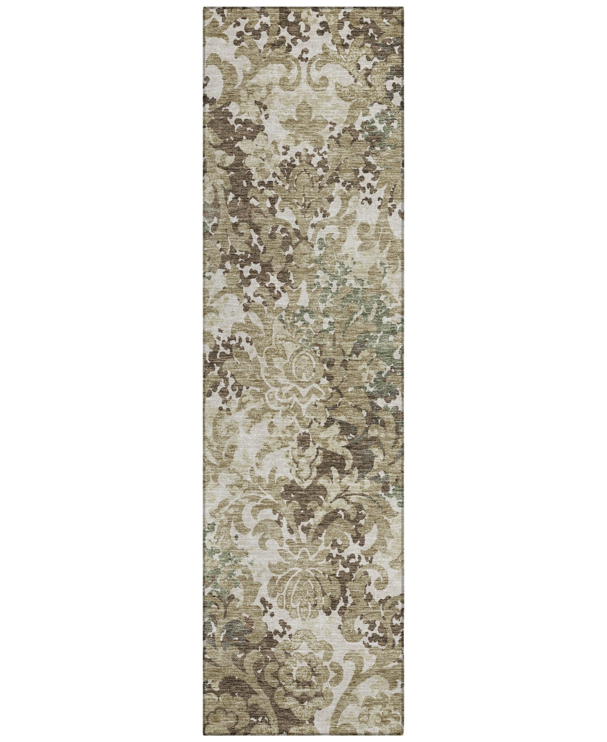 Addison Chantille Acn752 2'3"x7'6" Runner Area Rug In Beige