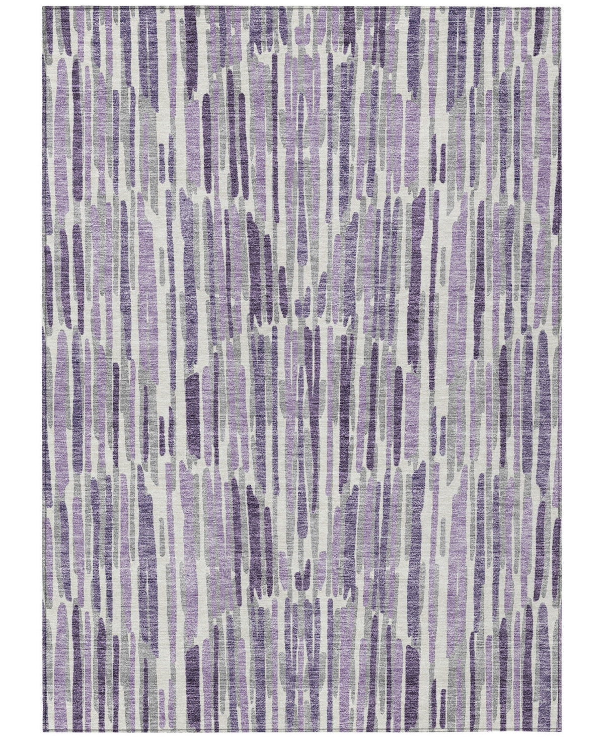 Addison Chantille Acn739 8'x10' Area Rug In Purple