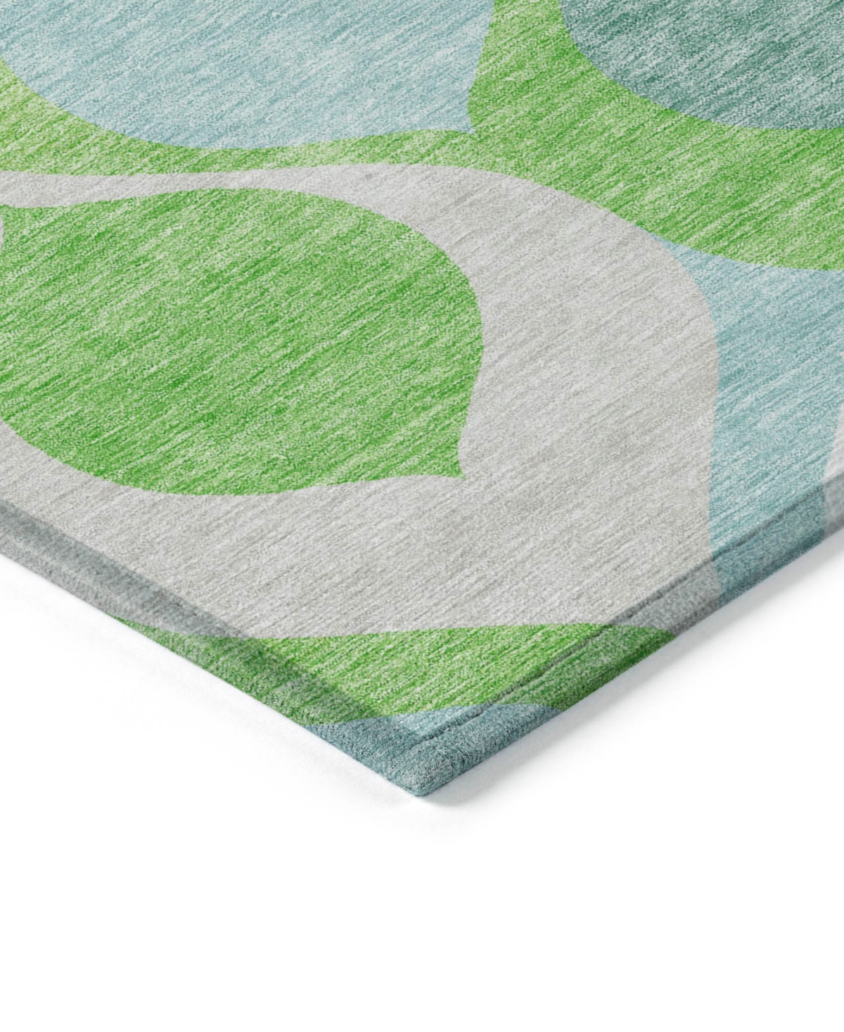 Shop Addison Chantille Machine Washable Acn749 10'x14' Area Rug In Lime