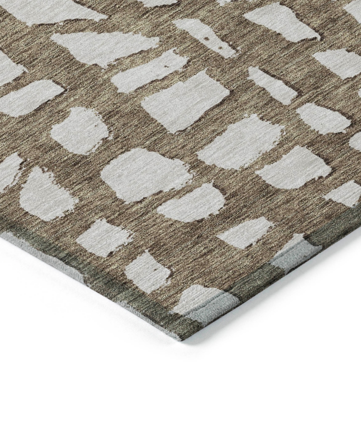Addison Chantille Acn754 8'x10' Area Rug In Brown