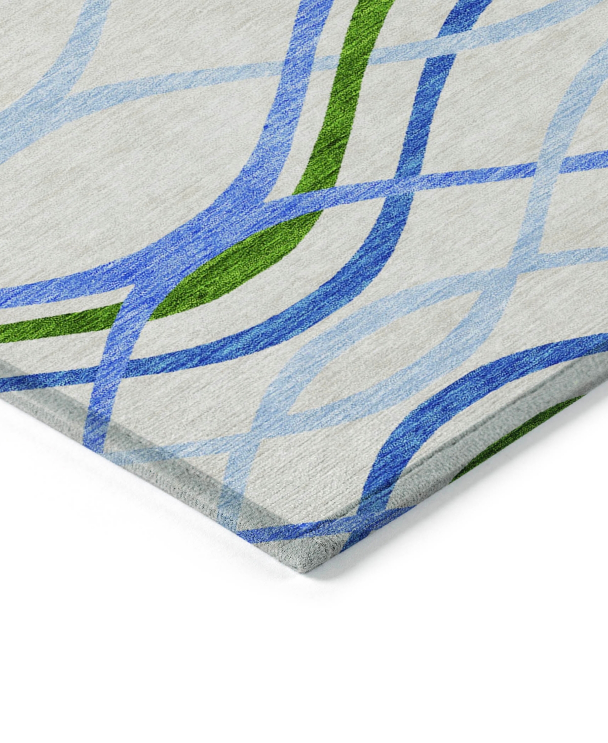 Addison Chantille Machine Washable Acn757 3'x5' Area Rug In Mist