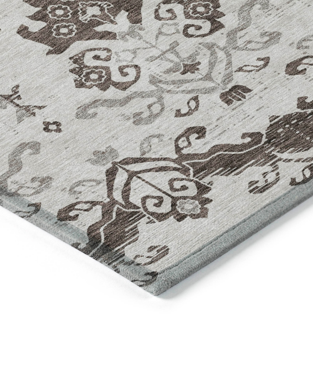 Addison Chantille Acn759 2'6"x3'10" Area Rug In Chocolate