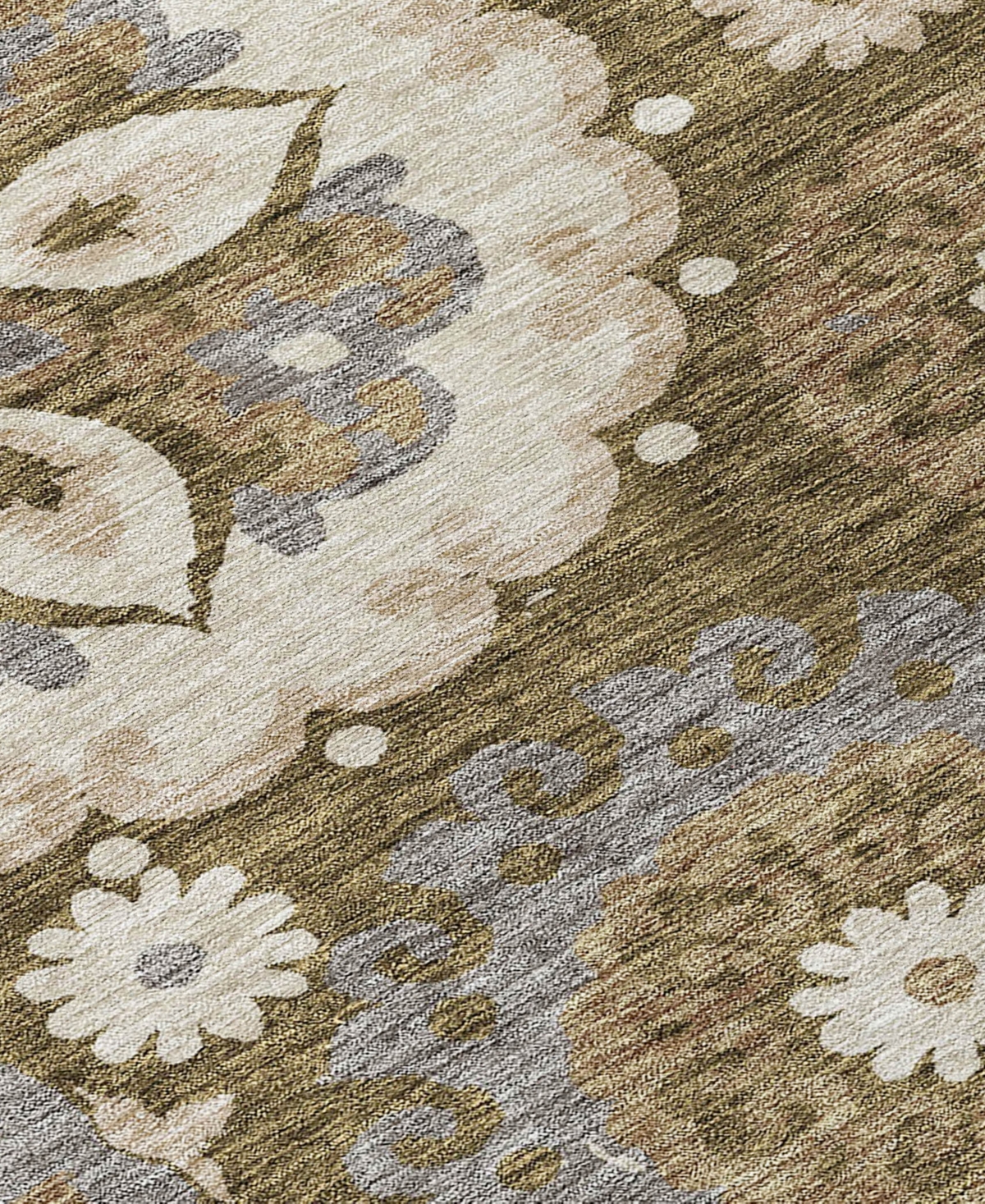 Addison Chantille Acn763 8'x10' Area Rug In Brown