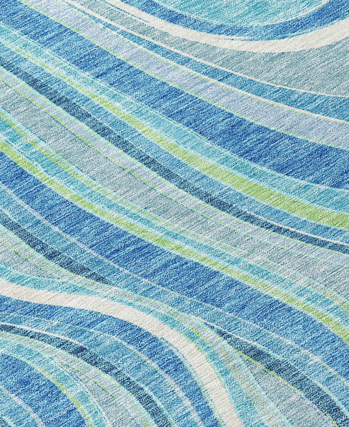 Addison Chantille Machine Washable Acn756 8'x10' Area Rug In Blue