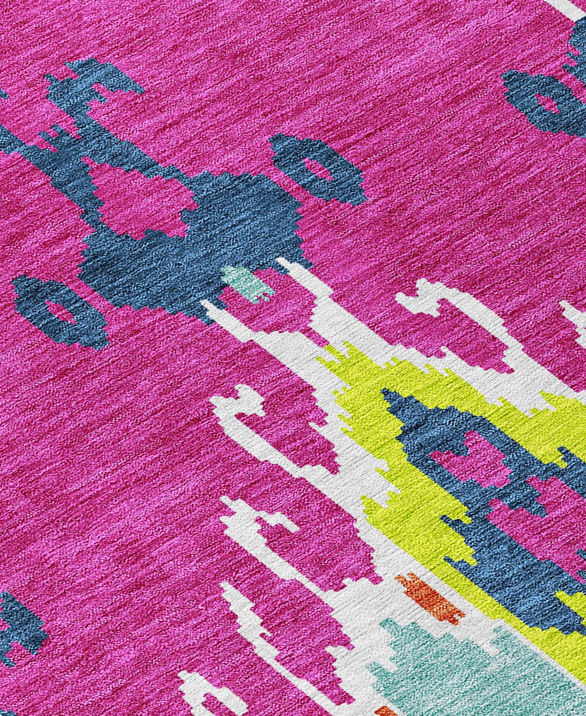 Addison Chantille Acn748 8'x10' Area Rug In Pink