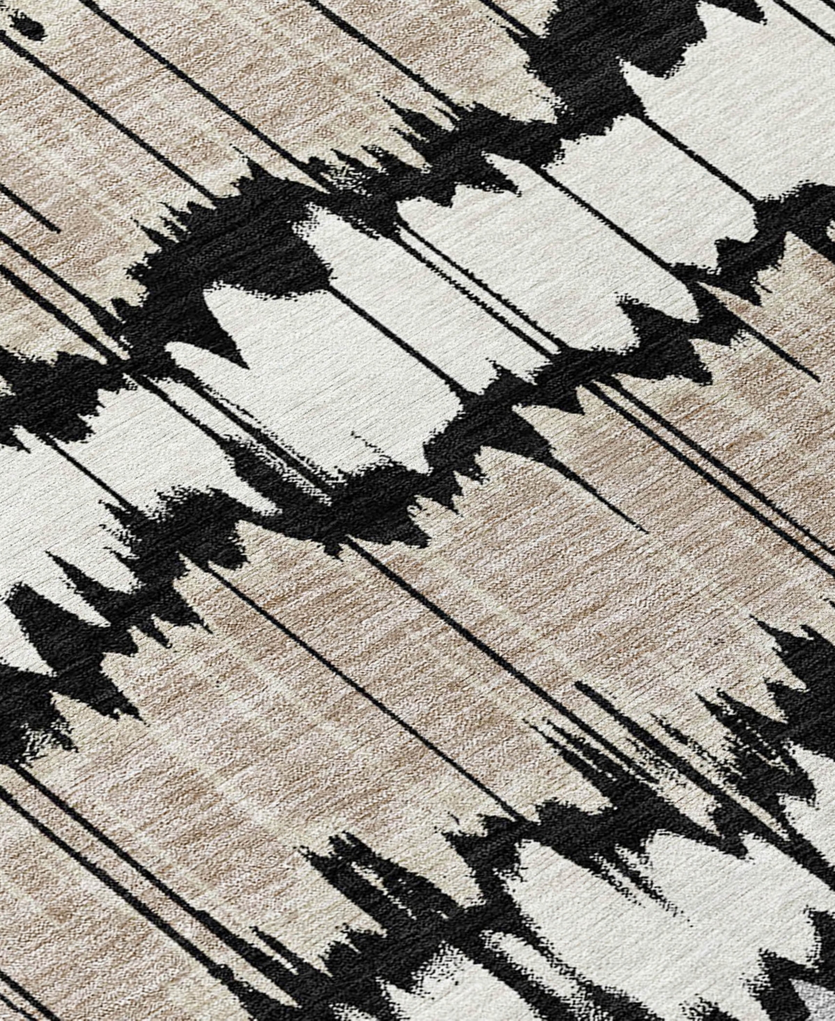 Addison Chantille Machine Washable Acn755 8'x10' Area Rug In Black