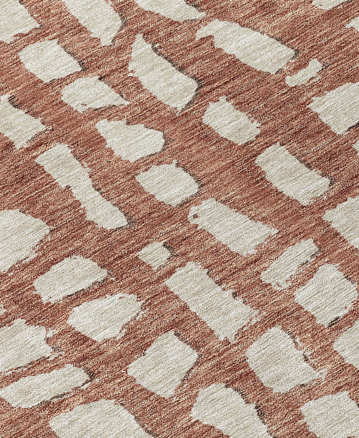 Addison Chantille Acn754 2'3"x7'6" Runner Area Rug In Paprika