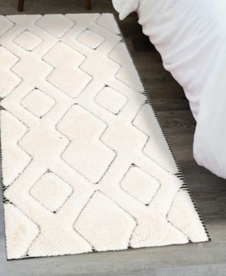 Prismatic Trellis 2'7"x8' Runner Area Rug
