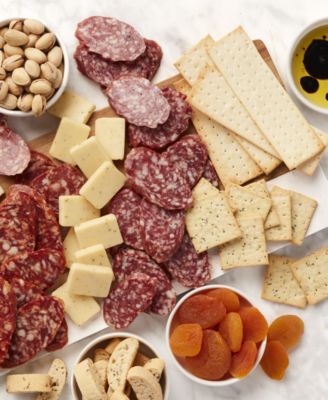 Deluxe Meat & Cheese Gift Crate, 11 Piece