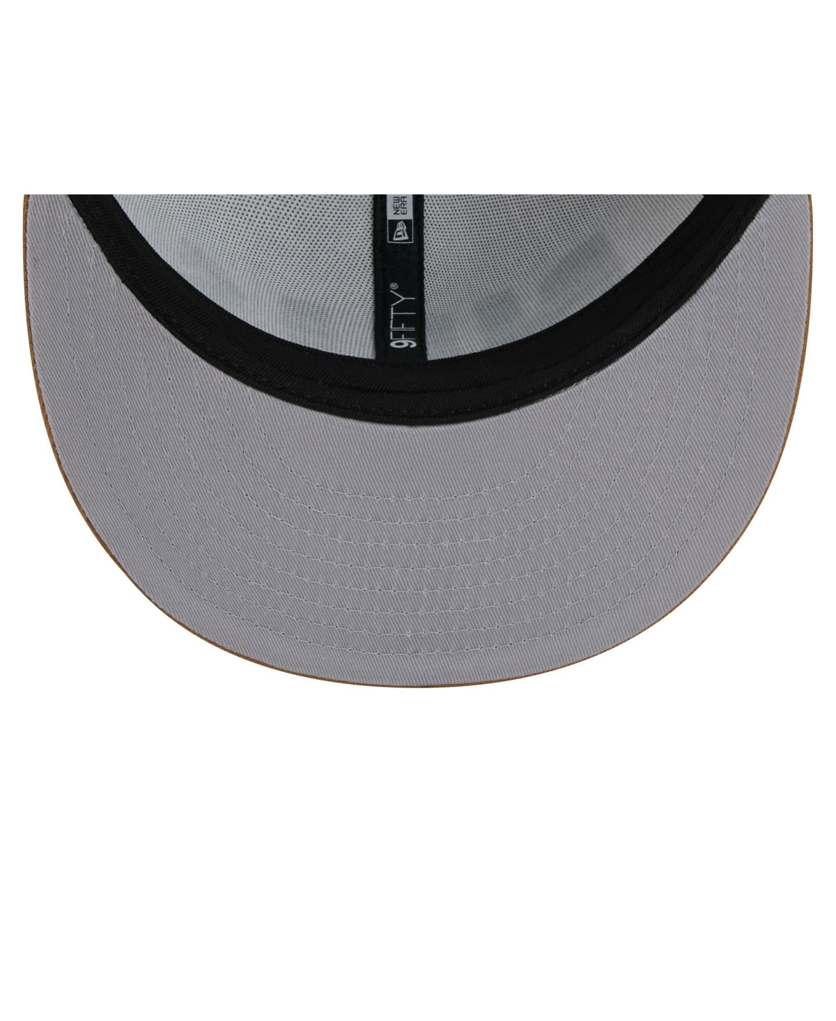 New Era Big Boys And Girls White Chicago Bulls 2024/25 City Edition 9fifty Snapback Hat In White,tan