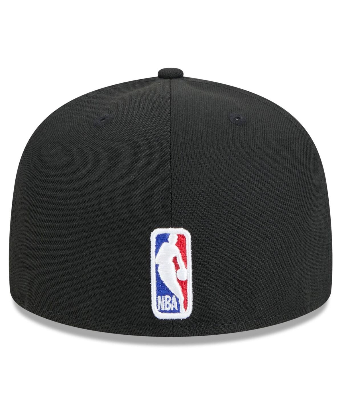 Shop New Era Men's Black Toronto Raptors 2024/25 City Edition Alternate 59fifty Fitted Hat