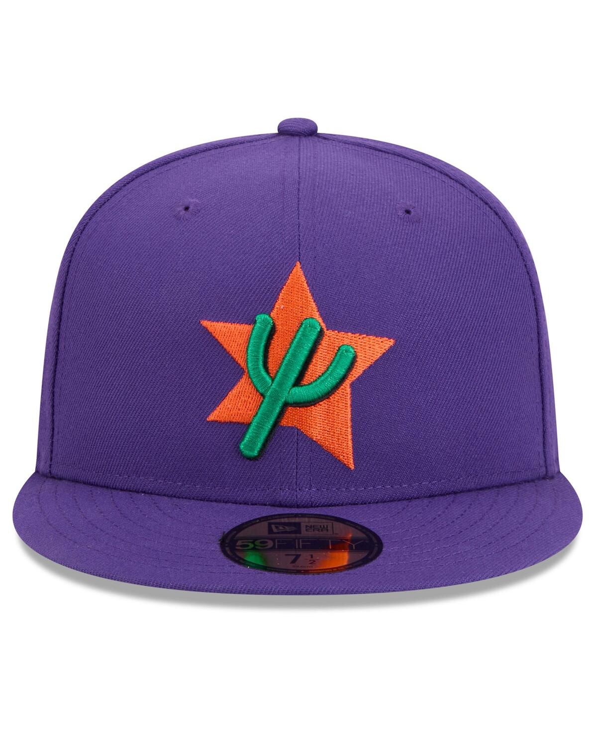 Shop New Era Men's Purple Phoenix Suns 2024/25 City Edition Alternate 59fifty Fitted Hat