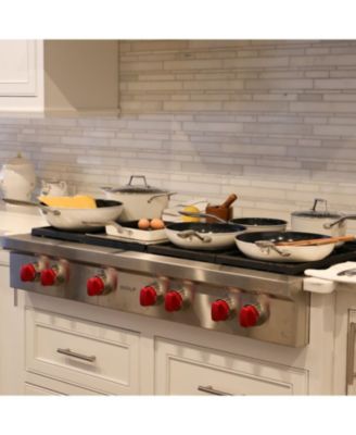 - ValenCera - 12 Inch Wok/Stir-Fry Pan with Cover