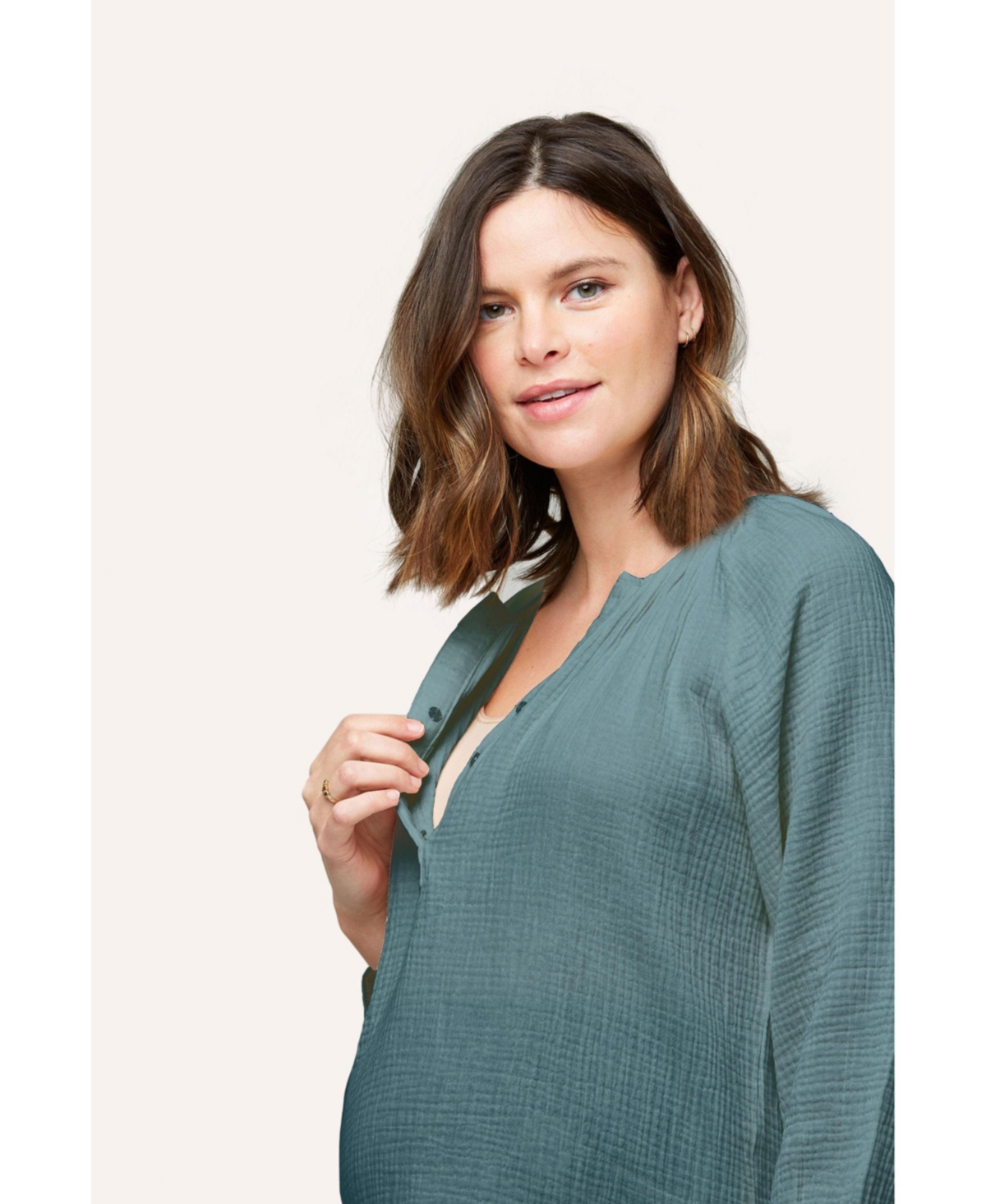 Nom Maternity Maternity Ava During + Nursing Top