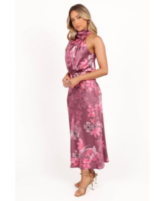 Women's Anabelle Halter Neck Midi Dress